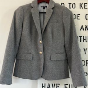J.Crew Wool Flannel Light Gray Women’s Blazer Size 0